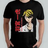 Tokyo Revengers Anime Manga Unisex %100 Pamuklu Bisiklet Yaka T-Shirt Model 14 - Siyah - 8 - 12 Yaş
