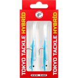 Tokyo Tackle Hybrid 2'li Zargana Silikon Yem Seti 8.4gr 8.5cm Color:pearl Blue
