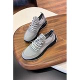 Tokyo Triko Hakiki Deri Erkek Sneakers - Erkek Spor Ayakkabı