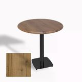 Tokyo Yuvarlak Masa (Esb) Çap 90Cm - (Werzalit, Wermodin Ve Allzalit Tabla) - Canyon Palace Oak