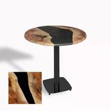 Tokyo Yuvarlak Masa (Esb) Çap 90Cm - (Werzalit, Wermodin Ve Allzalit Tabla) - Epoxy