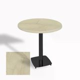 Tokyo Yuvarlak Masa (Esb) Çap 90Cm - (Werzalit, Wermodin Ve Allzalit Tabla) - Golden Marble