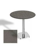Tokyo Yuvarlak Masa (Kromnikel) Çap 80Cm - (Werzalit, Wermodin Ve Allzalit Tabla) - Twister