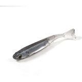 Tokyotackle Wiggle Real Fish Silikon Sahte Balık Yem 7.5cm 5'li Paket - Gümüş - 7,5 cm