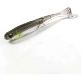 Tokyotackle Wiggle Real Fish Silikon Sahte Balık Yem 7.5cm 5'li Paket TT003 Renk - Yeşil - Kahverengi - 7,5 cm