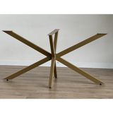 Tolia Home Metal Masa-Yemek Masası- Toplantı Masası Ayağı 150 x 78 x 71 cm Mobilya Ayağı - Gold - 150x78cm