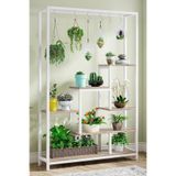 TOLIAHOME 6 Katlı Metal Iskeletli Saksılık Çiçeklik Saksı Standı Saksılık