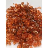 Tolu Dekoratif Kristal Cam Kırığı Epoksi Reçine Için Kırık Cam Mum Dekoratif Obje Hobi Amaçlı El Sanatları Süsleme Küçük Parçalı Cam Kırıkları Turuncu ( 100 Gr) ( 3-6 mm Boyutlarında)
