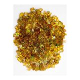 TOLU Dekoratif Kristal Cam Kırığı Epoksi Reçine İçin Kırık Cam - Sarı ( 100 gr) - Mum Dekoratif Obje Hobi Amaçlı El Sanatları Süsleme Küçük Parçalı Cam Kırıkları