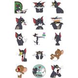 Tom And Jerry Sticker Telefon Laptop Notebook Tablet Defter Matara Stiker Etiket ST1104