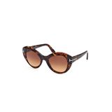 Tom Ford 1084 52F Kadın Güneş Gözlüğü, Kahverengi