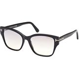Tom Ford 1108 01C 55 Kadın Güneş Gözlüğü - Siyah