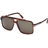 Tom Ford 1177 53N Unisex Güneş Gözlüğü - Havana Kahve