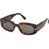 Tom Ford 1187 52N 52 Kadın Güneş Gözlüğü - Leopar
