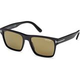 Tom Ford 1205 01H 55 Unisex Güneş Gözlüğü - Siyah