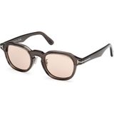 Tom Ford 1230 20E 50 Unisex Güneş Gözlüğü - Kahve