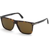Tom Ford 832 52J 59 Kadın Güneş Gözlüğü - Leopar