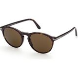 Tom Ford Aurele (FT0904-52J) 50 | Unisex Kahverengi Güneş Gözlüğü