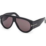 Tom Ford Bronson TF1044 01A Güneş Gözlüğü - Siyah - Füme