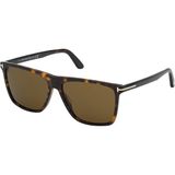Tom Ford Fletcher (FT0832) 59 | Unisex Güneş Gözlüğü - Kahverengi