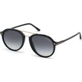 Tom Ford FT 0674 01B 55 Unisex Güneş Gözlüğü - Siyah