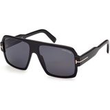Tom Ford FT 0933 01A 58 Unisex Güneş Gözlüğü - Siyah