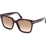 Tom Ford FT 0952 52F 55 Unisex Güneş Gözlüğü - Havana