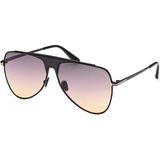 Tom Ford FT09356001B Unisex Güneş Gözlüğü - Siyah