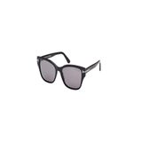 Tom Ford FT1108 01D 55 Unisex Güneş Gözlüğü, Siyah