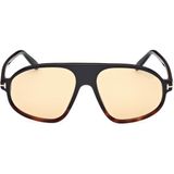Tom Ford FT1178 56E Erkek Güneş Gözlüğü - Kahverengi
