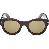 Tom Ford FT1212 52N Kahverengi Unisex Güneş Gözlüğü