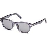 Tom Ford (FT1231-D 90A) 49 | Unisex Gri Güneş Gözlüğü