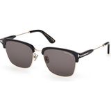 Tom Ford (FT1242-K 01A) 56 | Unisex Gri Güneş Gözlüğü - Siyah