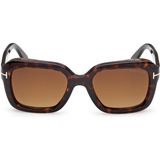 Tom Ford FT1283 52F Kadın Güneş Gözlüğü - Kahverengi