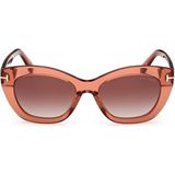 Tom Ford FT1285 42F Kadın Güneş Gözlüğü - Turuncu