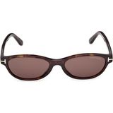 Tom Ford FT1310 52E Kadın Güneş Gözlüğü - Kahverengi