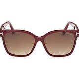 Tom Ford FT1312 69F Kadın Güneş Gözlüğü - Bordo