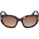 Tom Ford FT1313 52F Kadın Güneş Gözlüğü - Kahverengi