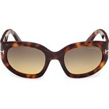 Tom Ford FT1313 53B Kadın Güneş Gözlüğü - Kahverengi