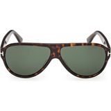 Tom Ford FT1336 52N Erkek Güneş Gözlüğü - Kahverengi