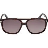Tom Ford FT1338 52K Unisex Güneş Gözlüğü - Kahverengi