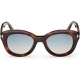 Tom Ford FT1344 53P Kadın Güneş Gözlüğü - Kahverengi