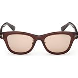 Tom Ford FT1353 48E Unisex Güneş Gözlüğü - Kahverengi