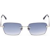 Tom Ford FT1354 16W Unisex Güneş Gözlüğü - Gümüş