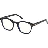Tom Ford FT5532-B (01V) 49 | Klipsli Unisex Siyah Güneş Gözlüğü