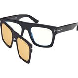 Tom Ford FT6068-B (001) 53 | Klipsli Unisex Siyah Güneş Gözlüğü