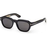 Tom Ford Icon TF1226 01A 52 Unisex Güneş Gözlüğü - Siyah