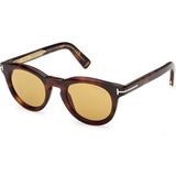 Tom Ford Icon TF1325 53E 47 Unisex Güneş Gözlüğü - Kahverengi