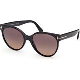 Tom Ford Tallulah-02 (FT1311-01T) 56 | Kadın Kahverengi Güneş Gözlüğü