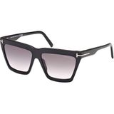 Tom Ford Tf 1110 Eco 01B 56 Kadın Güneş Gözlüğü - Renkli
